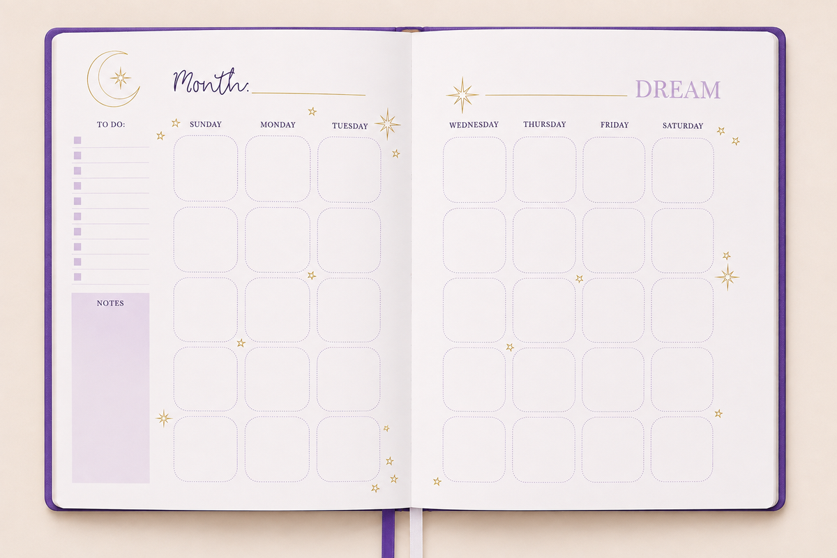 The Busy Dreamer Goal Planner (Hardbound)