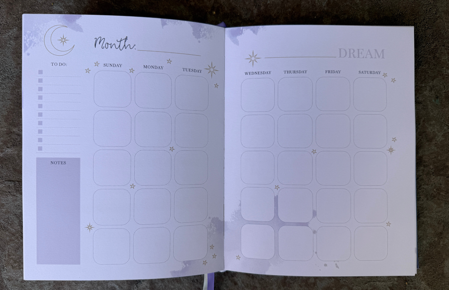 PREORDER: The Busy Dreamer Planner (Hardbound)